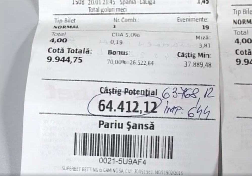 Uluitor! Un bacauan a castigat cel mai mare premiu din istoria pariurilor in Romania cu 42 DE BILETE jucate_3