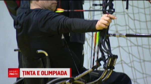 Campionul Romaniei la tir cu arcul e in scaun cu rotile! Vreau sa particip la JO 2020! VIDEO&nbsp;