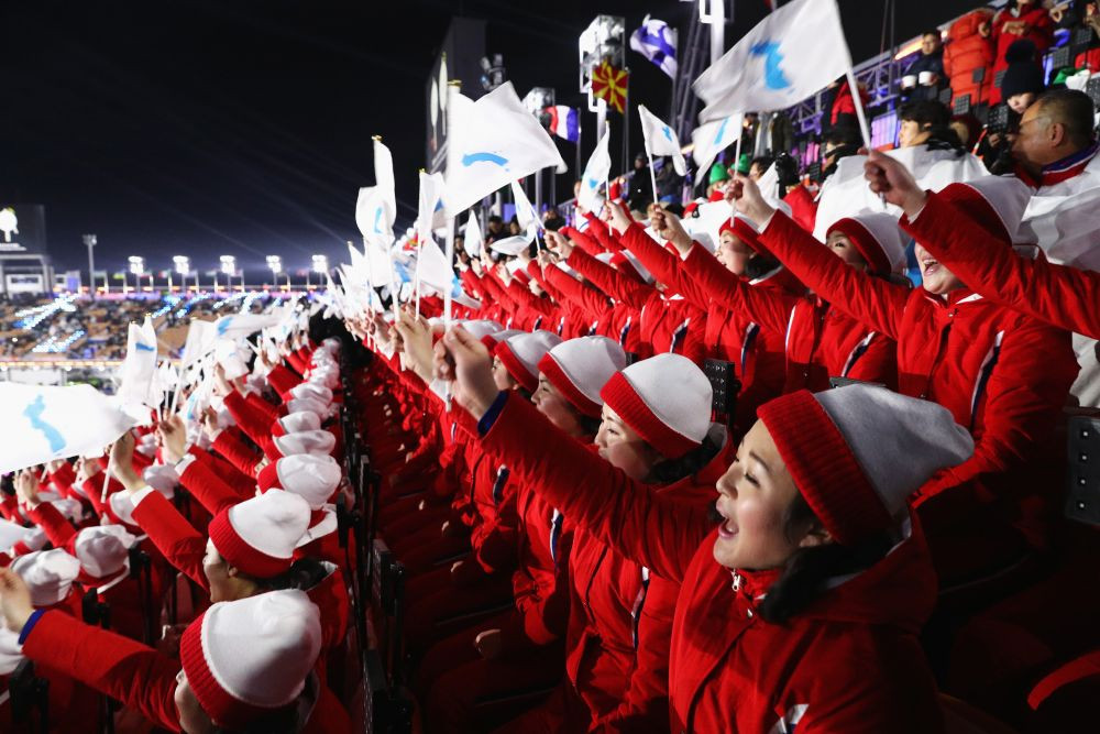 FOTO! Imagini de la ceremonia de deschidere a Jocurilor Olimpice de iarna de la PyeongChang! Romania, reprezentata de 28 de sportivi