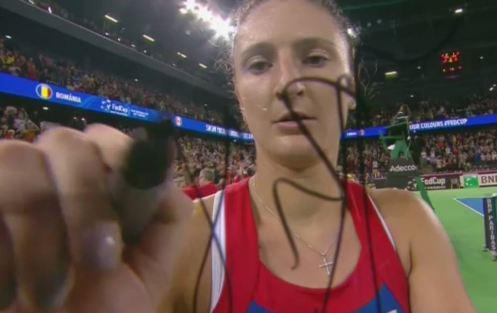 Romania - Canada, la Fed Cup! Victorie superba a Irinei Begu: Romania invinge Canada, scor 3-1, si merge la baraj!_4