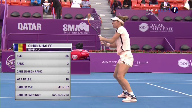 TURNEUL DE LA DOHA // Zi fabuloasa! PATRU ROMANCE sunt in turul 3: Halep, Cirstea, Niculescu si Buzarnescu! Miki Buzarnescu a batut-o pe Ostapenko_2