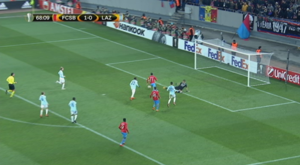 E NEBUN! NU E SANATOS! Ocazia absolut uluitoare a lui Budescu, la care se putea face 2-0: VIDEO