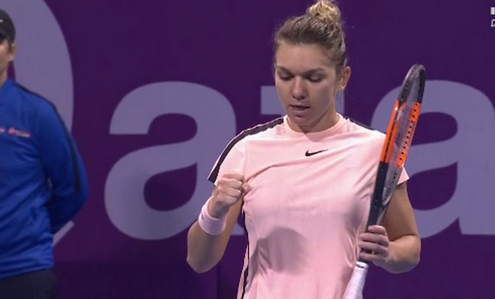 Nu ma gandesc la locul 1 mondial! Prima reactie a Simonei Halep dupa calificare! Ce a spus despre adversara care a chinuit-o in setul 2