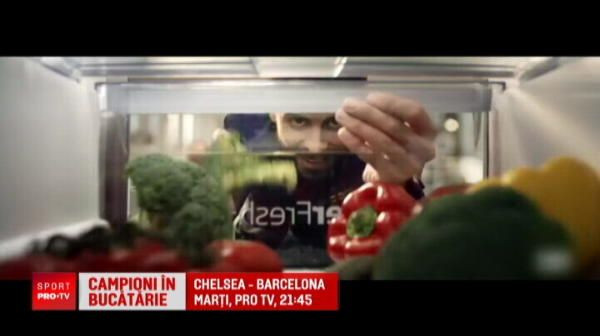 Chelsea - Barca, marti, PROTV // Messi, Pique si Suarez fac reclama la frigidere construite in Romania! VIDEO