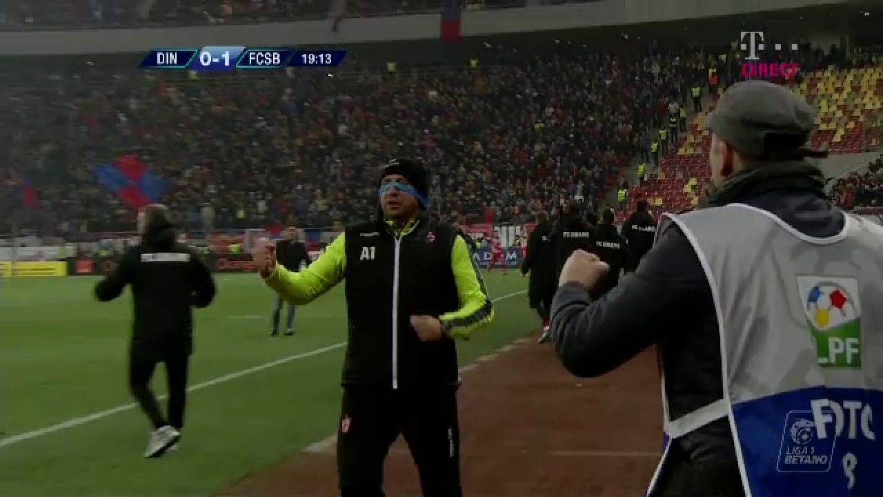 Miriuta a innebunit dupa golul marcat de Pesic! A sarbatorit ca Mourinho golul care o poate duce pe Dinamo in playoff_8