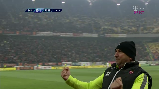 Miriuta a innebunit dupa golul marcat de Pesic! A sarbatorit ca Mourinho golul care o poate duce pe Dinamo in playoff_12