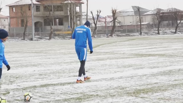Primele imagini cu Gardos la Craiova si revenirea 