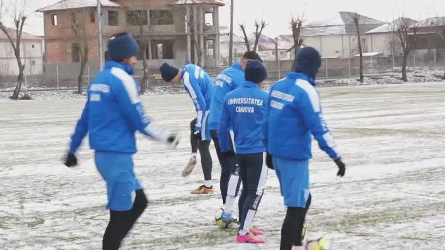 Primele imagini cu Gardos la Craiova si revenirea
