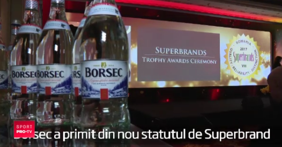 (P) Borsec a primit din nou statutul de Superbrand
