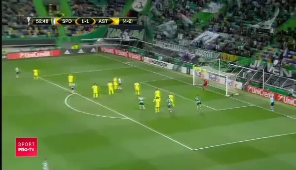 TOP GOLURI EUROPA LEAGUE // Sutul SUPERSONIC de la 35 de metri la care portarul nu a avut nicio sansa! VIDEO
