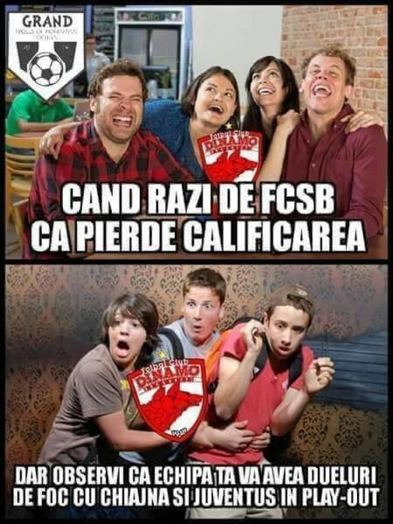 Toate glumele dupa esecul lui Dinamo, care i-a trimis pe