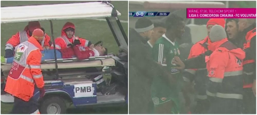 Anuntul facut de Mihai Stoica la plecarea spre Sibiu: Are fractura de orbita, putea sa isi piarda ochiul! Steaua - Sepsi s-a lasat cu urmari grave