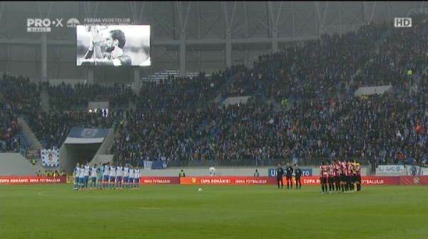 Moment EMOTIONANT de reculegere la Craiova! 25 000 de oameni l-au aplaudat pe Astori. VIDEO