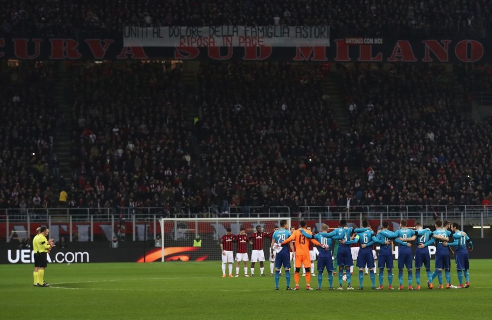 VIDEO AC MILAN 0-2 ARSENAL // Mkhtaryan si Ramsey au marcat, Gattuso spera intr-o seara MAGICA la Londra! Returul este pe 15 martie, in direct la Pro X_4