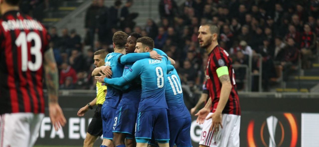 VIDEO AC MILAN 0-2 ARSENAL // Mkhtaryan si Ramsey au marcat, Gattuso spera intr-o seara MAGICA la Londra! Returul este pe 15 martie, in direct la Pro X_5