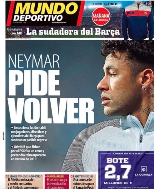 Anuntul facut de catalani in aceasta dimineata: Neymar vrea inapoi la Barcelona! Ce mesaj le-a transmis