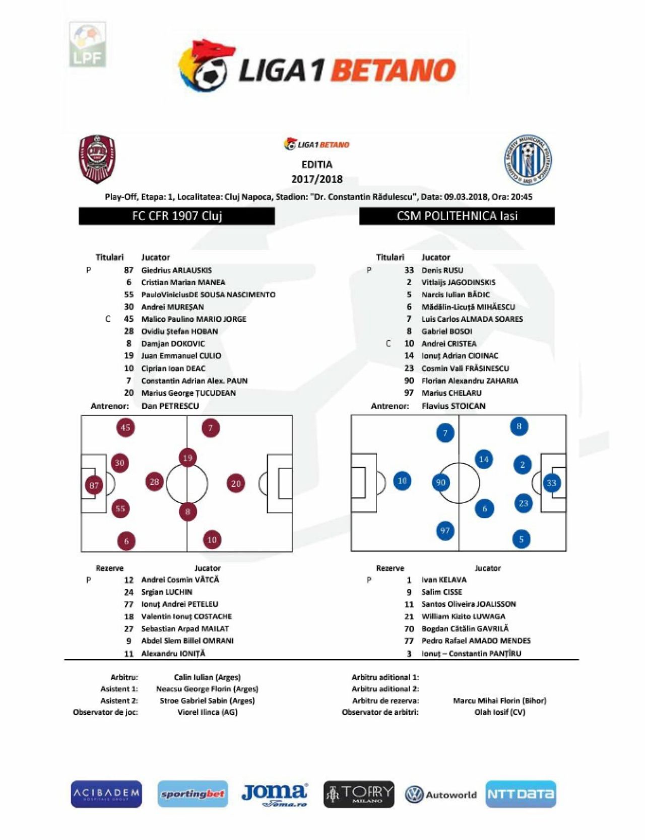 CFR Cluj 2-1 CSM Iasi | GOOOOOL SENZATIONAL OMRANI, in minutul 90+3. Petrescu a explodat in tribuna_2