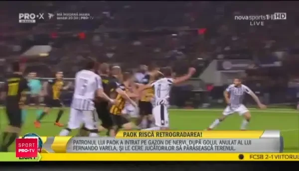 Porumboiu compara incidentele de la PAOK - AEK cu ce s-a intamplat in Liga 1 in 2012: La fel a fost si in Romania cand titlul trebuia sa ajunga la CFR!