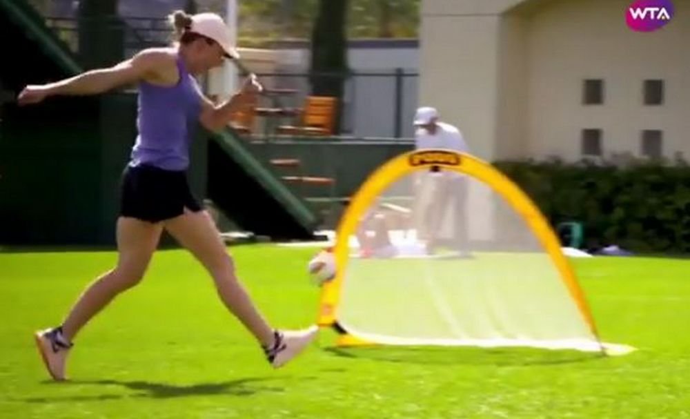 SIMONA HALEP - WANG LA INDIAN WELLS // Simona este NEYMAR DIN TENIS :) Faza ANTOLOGICA reusita de locul 1 mondial! Ce i-a facut lui Cahill