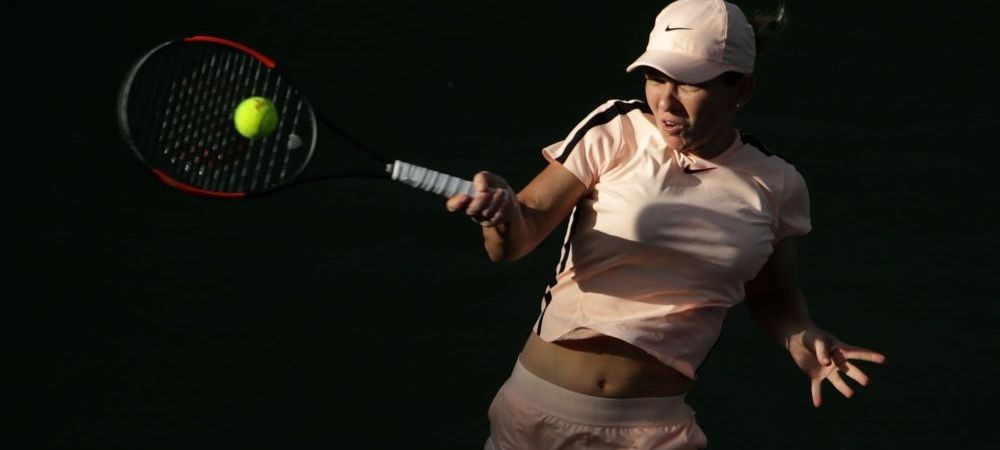 VICTORIEEE! Simona Halep - Qiang Wang 7-5, 6-1! Simona Halep, in sferturi la Indian Wells! Halep si-a aflat adversara din turul urmator