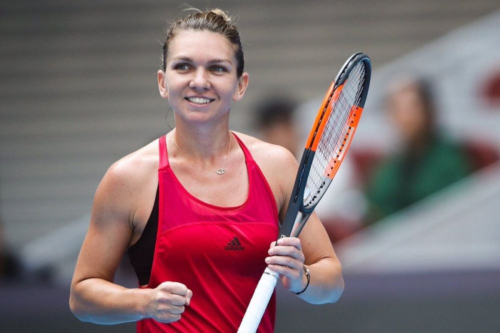 Nici nu stiu cum am castigat, a fost extrem de greu cu vantul . Reactia Simonei dupa calificarea in semifinalele de la Indian Wells