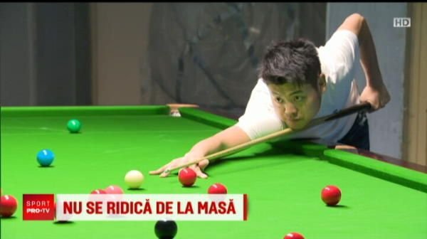 Romanian Snooker Masters, la PROX | Chinezii au refuzat sarmalele: Am cautat mancare chinezeasca pe net!