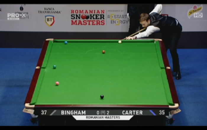 Acum La Pro X Semifinalele Turneului Romanian Snooker Masters Ali Carter Stuard Bingham Si Ryan Day Kyren