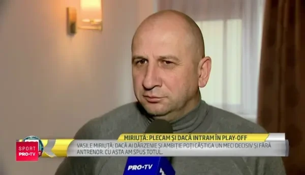 Miriuta nu regreta experienta Dinamo: "M-as intoarce!" De ce nu simte vinovat pentru meciul cu Astra: "Un meci ca asta se castiga si fara antrenor!"