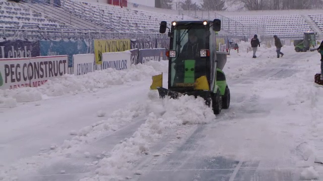 LPF a anuntat cand se vor juca Botosani - Dinamo si CSM Poli Iasi - Astra! Partidele au fost amanate din cauza zapezilor