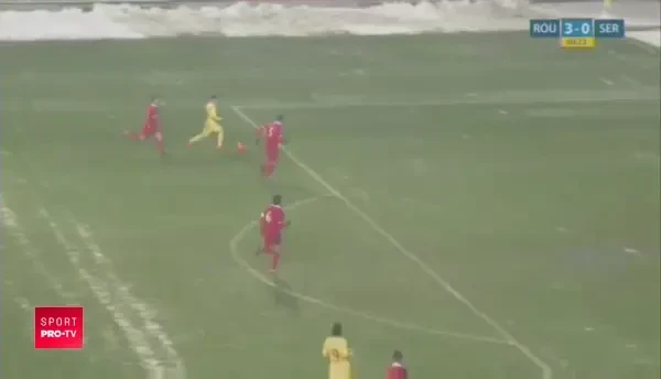 Romania U19 - Serbia U19 - Matan inscrie un gol FENOMENAL dupa ce a driblat TOT