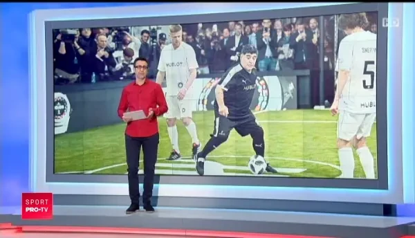 N-a mai ajuns la Manchester United, dar tot si-a implinit visul si a fost antrenat de Mourinho. Bolt a jucat impotriva lui Maradona!