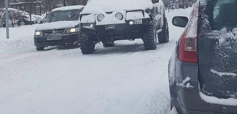 Lene Imagine incredibila surprinsa in trafic de politistul Marian Godina! Cum a iesit un sofer pe un drum public. FOTO