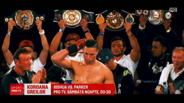 Will Smith ii face galerie lui Joshua! Batalia secolului dintre Joshua si Parker e sambata noapte, in direct la PRO TV