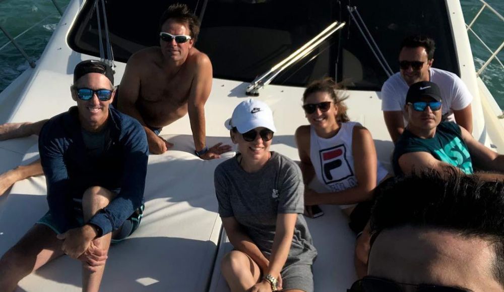 Halep si Begu s-au impacat! Petrecere pe YACHT pentru romance la Miami! FOTO_5