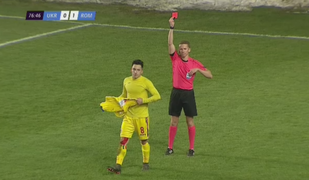 COSMARUL unei generatii! Romania U19 1-2 Ucraina U19! Am terminat meciul in 9 oameni, in lacrimi si cu 2 goluri primite in ultimele 10 minute | TOATE FAZELE VIDEO_3