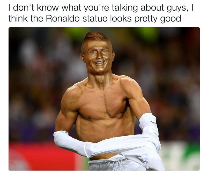DRAMA artistului care i-a facut statuia lui Ronaldo! Prin ce a trecut dupa ce a fost IRONIZAT de toata planeta si cum a refacut-o. VIDEO_12