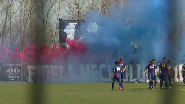 Galeria Stelei s-a incalzit pentru derby-ul de RECORD cu Rapid de pe National Arena: 13-0 victorie azi!