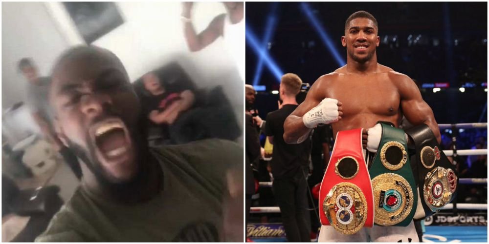 Wilder a explodat dupa provocarea lansata de Joshua si i-a raspuns englezului: HOTIE! Parker e adevaratul campion! Dar ma bat si cu tine