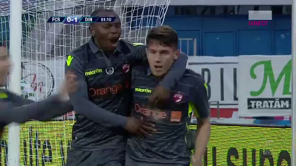 BOTOSANI 0-1 DINAMO | Moldoveanu a dat lovitura in Moldova pe final! Salomao eliminat! Vezi fazele