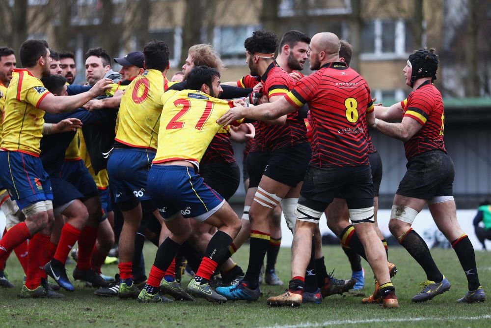 BREAKING NEWS | Federatia Internationala de Rugby cere rejucarea meciului Belgia - Spania, dupa scandalul iscat de trimiterea unui arbitru roman. Stejarii pot pierde Mondialul