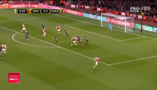 GOOOL Ramsey, in Arsenal - CSKA Moscova, din sferturile UEL