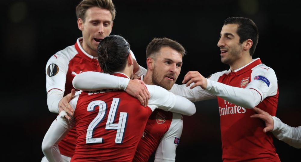 Faceti-ma bine ca sa dau gol! Moment fabulos oferit de Ramsey aseara in meciul cu CSKA: ce a urmat dupa