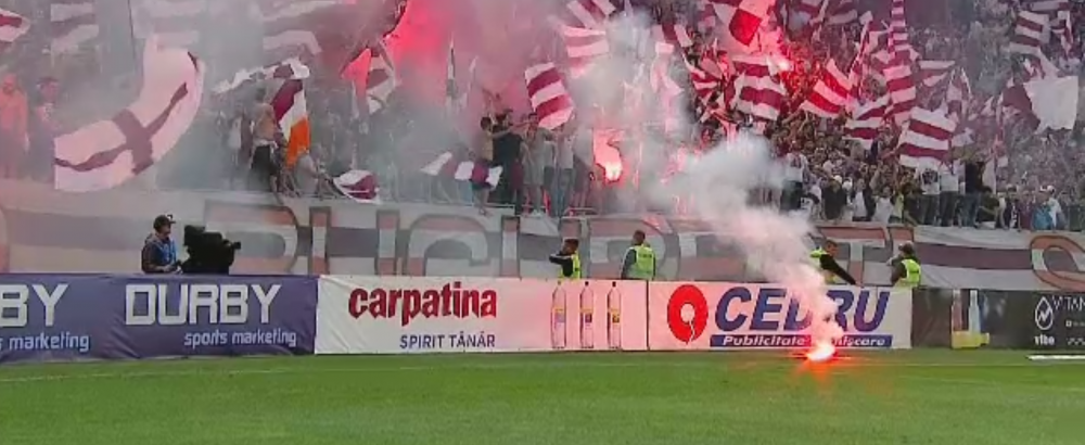 COD VISINIU pe National Arena! Meci NEBUN in L4: Rapid castiga cu 3-1 si e lider. Tensiune MAXIMA: Meciul a fost intrerupt de 5 ori!_21