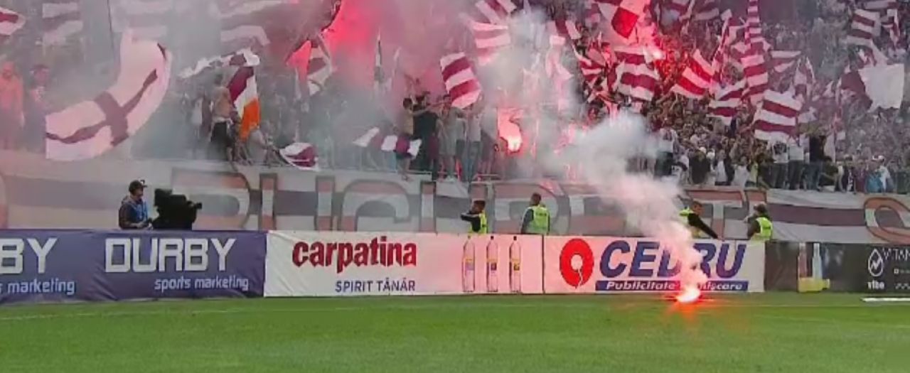 COD VISINIU pe National Arena! Meci NEBUN in L4: Rapid castiga cu 3-1 si e lider. Tensiune MAXIMA: Meciul a fost intrerupt de 5 ori!_21