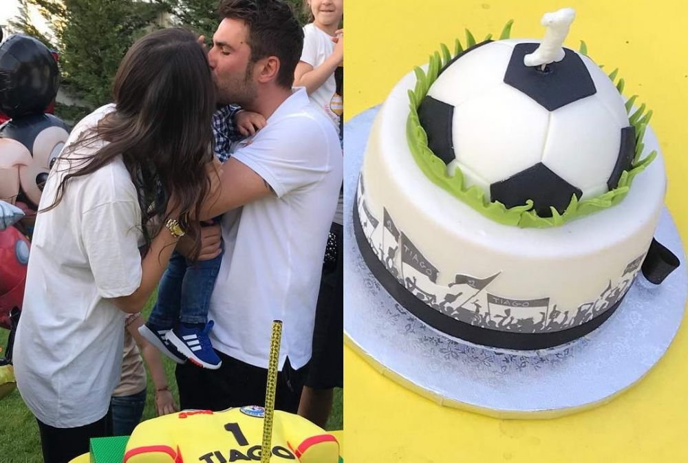 Zi fericita pentru Mutu! A semnat cu Voluntari si a petrecut de ziua fiului sau cu un tort in forma de tricou al nationalei. FOTO_3