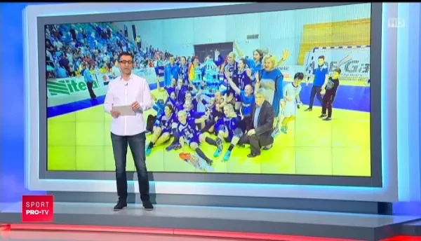 Momente incredibile dupa calificarea Craiovei in finala Cupei EHF! Cum au petrecut jucatoarele