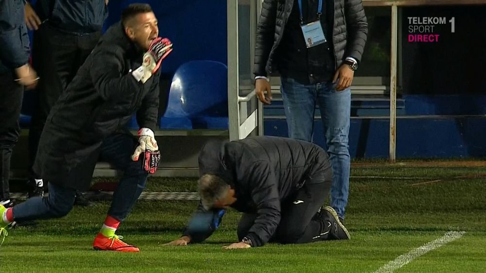 Faza HALUCINANTA la poarta Viitorului! Cojocaru s-a prabusit fara sa fie atins, Dan Petrescu a facut o criza de nervi! Ce s-a intamplat_4