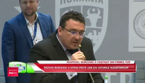 VIDEO | EXPLOZIE DE BUCURIE IN CLADIREA FRF! Cum au reactionat membrii afiliati in momentul anuntului victoriei lui Burleanu
