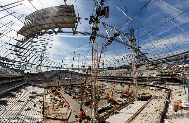 FOTO | Tottenham isi pregateste un stadion de LUX pentru duelurile cu Liverpool, Chelsea sau City. Imagini fabuloase_1