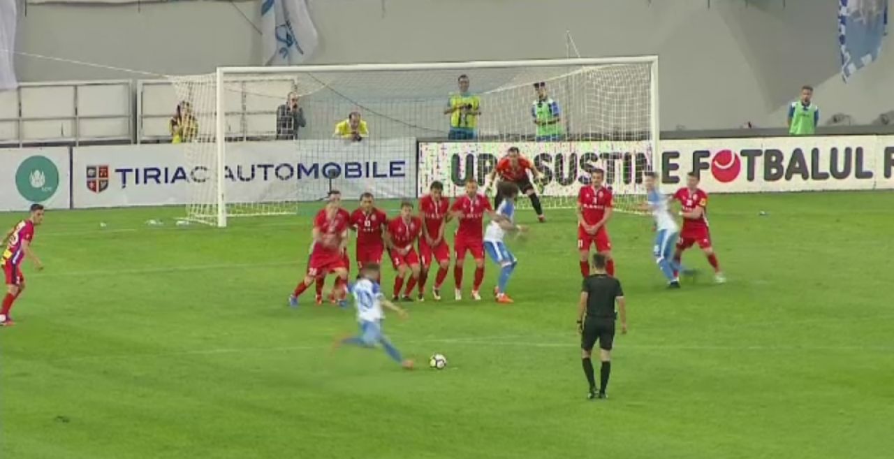 Craiova 5-1 Botosani in Cupa Romaniei! PRAZbunarea lui Baluta! A marcat de 3 ori. BIJUTERIE din lovitura libera pentru atacantul BIJUTERIE al Craiovei_7